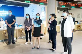 共青团昆明市委调研自贸试验区昆明片区图片