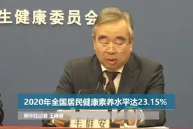 2020年全国居民健康素养水平达23.15%视频封面