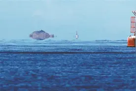 大鹏湾出现海市蜃楼，这次是真的图片