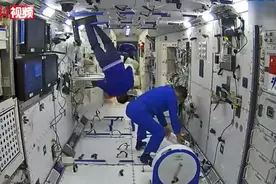 中国航天员进驻空间站满月，核心舱内有健身房淋浴间！网友直呼炫酷图片