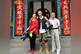 “别人家的儿子”！贵州男子带着66岁的母亲骑行旅游1个月图片