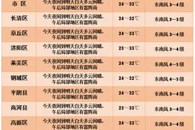 风停了，雨顿了，济南要闷热起来了图片