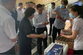 首农食品集团高层调研迁安三元，强调加大市场开拓“让更多人喝上三元奶”图片