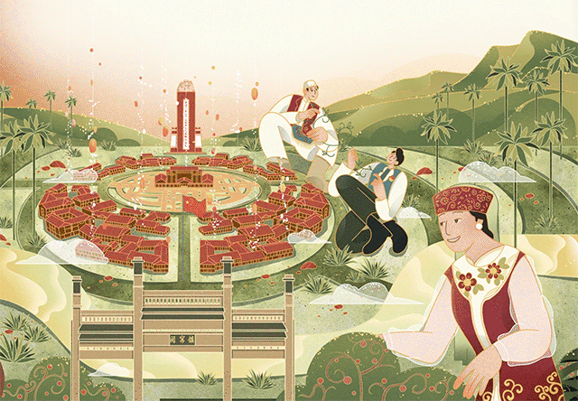 “大漠孤烟直，长河落日圆”你知道说的是哪里吗？｜一个都不能少——长卷寻宝图片