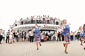 大湾区二号启航 宝安人可乘坐新邮轮海上看宝安图片