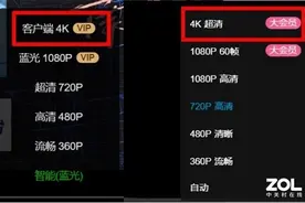 视频会员是个骗局？实测4K还没1080P清晰图片