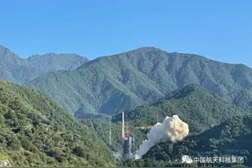 我国成功发射遥感三十号10组卫星图片