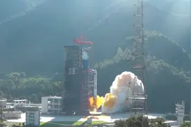 我国成功发射遥感三十号10组卫星图片