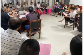 湖北麻城：塆组会里出共识 铺就幸福生活路图片