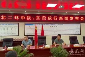 合肥畅通二环北环东段主线桥7月23日晚放行通车图片