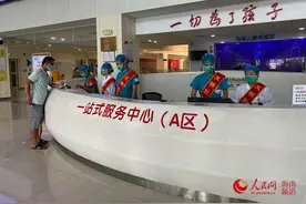 海南省妇女儿童医学中心“一站式服务中心”揭牌图片