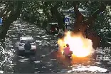 杭州电动车自燃初查为锂电池爆炸，烧伤的小佳琪仍在ICU留观图片