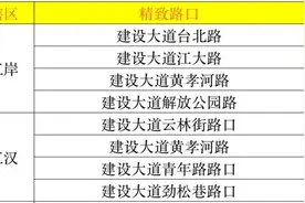 武汉这30个路口将变“精致”图片