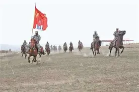 马背上的宣讲员图片