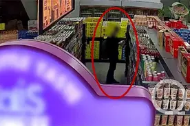 男子多次超市偷白酒自己喝 最近三次偷13瓶还没来得及喝图片
