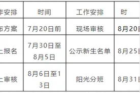 日照山海天公布招生计划和区域划分图片