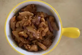 低脂无油煎鸡腿图片