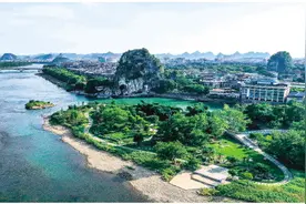 船上人家“上了岸”，漓江满是“人情味”图片