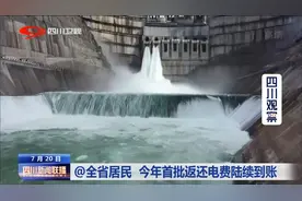 四川新闻联播 | @全省居民 今年首批返还电费陆续到账图片