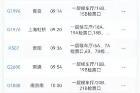 重庆始发途经陇海铁路多趟列车停运图片