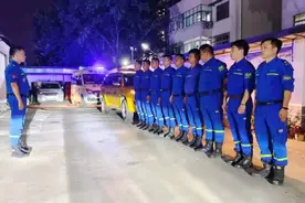 “山东蓝天救援”奔赴河南！目前所有梯队均已展开救援图片