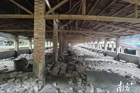 连州瑶安拆除违建生猪养殖场图片