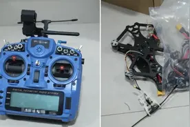 短视频网红用组装竞速无人机在市区“黑飞”警方：罚款500图片