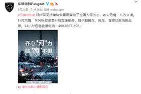 发布救援信息却不启动被疑蹭热度？东风标致：救援工作存在不足图片