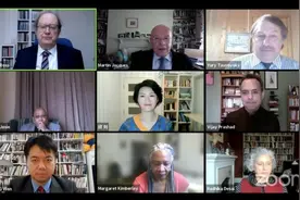 这场YouTube上唯一全球直播讲建党百年的论坛，反应热烈图片