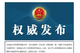涉嫌受贿！云南省华坪县原县委副书记、县长庞新秀被逮捕图片