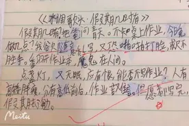 假期几时有？作业苦难言……浙江小学生创作暑假版《水调歌头》，发出灵魂拷问图片