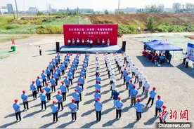 安徽引江济淮枢纽配套工程正式开工建设图片