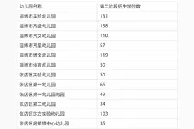 1815个名额！张店区公办幼儿园第二阶段招生开始图片
