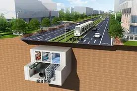 全长约5.7公里，地下两层五个舱室，四川规模最大综合管廊建成投运图片