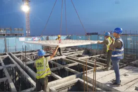 五天一层！华南理工大学广州国际校区二期项目刷新建造速度图片