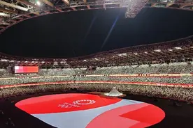 2020东京奥运会开幕式举行 中国奥运代表团第110位登场亮相图片