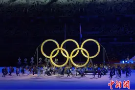 开幕式首个悬念揭晓 奥运五环这样出现图片
