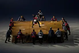 东京奥运会开幕式表演日本江户时代流传下来的劳动歌曲图片