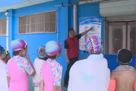 东营区组织防溺水安全教育公开课 对青少年和学生家长进行现场教学图片