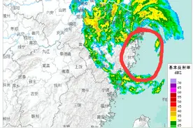 雨停了突然出太阳了？小心，你可能进入台风眼区了图片