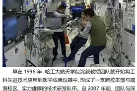 哈工大技术成果为航天员保驾护航图片