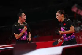 4:0！“昕雯”组合绝对优势晋级乒乓球混合双打决赛图片