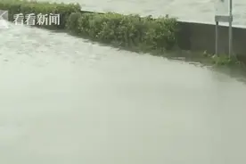 4.8米！台风大潮来袭 黄浦江奉贤段出现超警戒高潮位图片