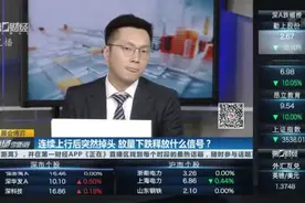 晨会博弈：连续上行后突然掉头 放量下跌释放什么信号？视频封面