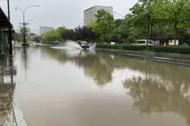 杭州转塘区域积水已基本缓解 交通恢复正常图片