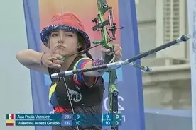 射中你了吗？哥伦比亚超高颜值射箭美女被赞“爱神丘比特”图片