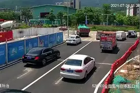 3小时3次冲红灯，深圳一泥头车司机情节恶劣被拘留图片
