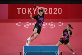 许昕/刘诗雯3-4不敌日本组合，国乒无缘混双历史第一金图片