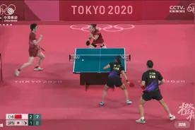 奥运史上首枚乒乓球混双金牌，“昕雯联播”就差一步！赛后刘诗雯哭了，网友留言暖心图片