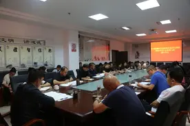 麒麟区住建局党组理论学习中心组开展2021年第六次集中学习图片